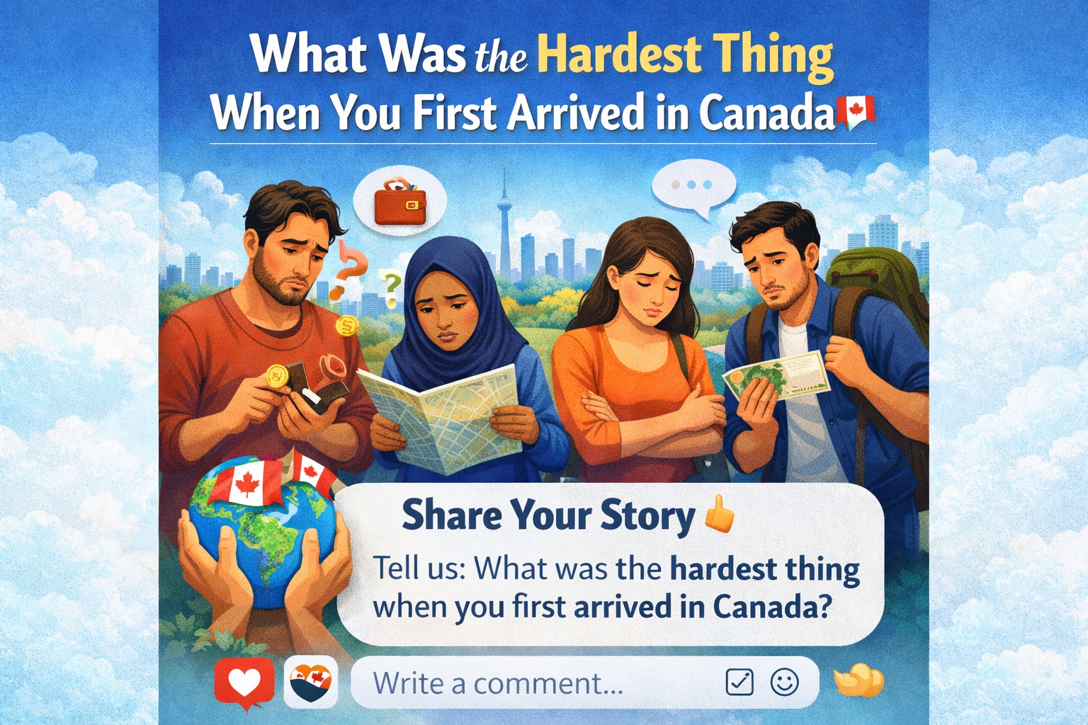 What Was the Hardest Thing When You First Arrived in Canada? ๐จ๐ฆ - image 1